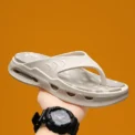 Stylish Mens EVA Sandals Summer Soft Thick Sole Flip Flops Non-Slip Man Beach Slippers Outdoor Sports Half Drag Quick Dry Slides - Image 6
