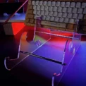 Laptop Stand Transparent Acrylic Keyboard Stand for Macbook HP Computer Mechanical Game Keyboard Holder Layer Rack Keyboard Tray