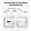 Wireless Charger Station Desk Lamp Night Light Alarm Clock Bluetooth Speaker For iPhone Samsung Xiaomi Fast Charging Stand Pad - Image 6