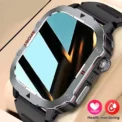 New For Xiaomi Military Smart Watch Men Waterproof Outdoor Sports Fitness Tracker Health Monitor 2.19" BT Call Smartwatch