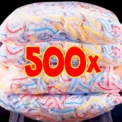 500/50Pcs Disposable Food Cover Fruit Food Cover Elastic Plastic Shower Cap Food Grade Storage Bag Kitchen Organizer Cling Film - AliExpress 15