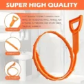 3PCS Pipeline Unclogger Drainage Blockage Remover Sink Bathroom Pipeline Garbage Hair Sewer Blockage Cleaning Tool - Image 3