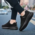 Mens Casual Sneakers Running Shoes Men Lace-up Lightweight Comfortable Breathable Big Size 46 Athletic Walking Shoes for Men - Image 6