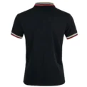 Men Summer Solid Casual Office Breathable Cotton Polo Shirt Fashion  Male Business High Quality Striped Short Sleeve Top - - Image 2