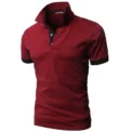 Summer Business Men's Polo Shirt Solid Short Sleeve Youth Popular Casual Polo Shirt T-shirt - Image 4