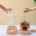 3.8L PP material Pet feeder Pet Water Fountain Drink Bowl Automatic Pet Feeder Large Cat Dog Food Dispenser - Image 6