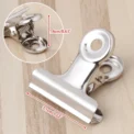 10pcs Metal Grip Clips Bag Sealing Clamp File Ticket Binder Photo Money Kitchen Office School Supply - Image 6