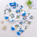 1-4Age Child Autumn Outfits Cartoon Tops Pants Long Sleeve Home Wear Suits New Toddler Pajamas Suits Boys And Girls Cute Outfits - Image 4