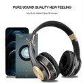T5 Bluetooth Headphones Over Ear Head Wireless Earphones With Mic Music Headset Gamer Foldable Auriculare Fone For Huawei iPhone - Image 3