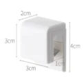 1-100pcs Punch-free Toothbrush Holder Wall-mounted Toothpaste Holder Storage Rack Holders Organizer Bathroom Accessories - Image 6