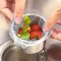 30/200Pcs Disposable Kitchen Sink Filter Sewer Drain Anti-blocking Garbage Bag Pool Leak Mesh Bag Mesh Strainer Sink Garbage Net - Image 3