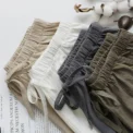 Solid Casual Linen Shorts Summer High Waist Women Workout Shorts Fashion Gym Sports Shorts Ladies Shorts Sport Basic Pants Femme - Image 5