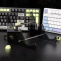 Laptop Stand Transparent Acrylic Keyboard Stand for Macbook HP Computer Mechanical Game Keyboard Holder Layer Rack Keyboard Tray - Image 6