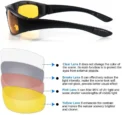 Outdoor UV Protection Goggles Padded Goggles Anti-UV Unisex Sports Sunglasses Eyewear Motorcycle Riding Glasses for Adventurers - Image 2