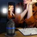 Smart Auto Face Tracking Desktop AI Gimbal for Smartphone & Action Camera 360 Rotation Follow Focus Vlog Kit, Option with Tripod - Image 3