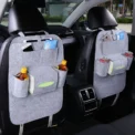 Felt Car Back Seat Organizer with 7 Pockets, Car Back Seat Kick Protector, Multi-Function Car Storage Bag, Home Felt Storage Bag - Image 5