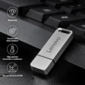 Lenovo 64TB U Disk Mini Pen Drive USB Memory New USB Flash Drives 2TB TYPE C High Speed Usb 3.1 Waterproof Pendrive Metallic - Image 3