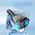 Car Cigarette Lighter Splitter Charger Dual USB QC 3.0 Quick Charge 12V Auto FM Transmitters Bluetooth Hands-free Call Sockets - Image 4