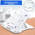 Rotatable Adjustable Height Notebook Computer Stand 14 Inch 15 Inch Office Gaming Laptop Stand Heat Dissipation Pad Universal Ba - Image 2
