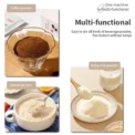 Automatic Stirring Cup Rechargeable Portable Coffee Electric Stirring Stainless Steel Mixer Rotating Magnetic Self Stirring Mugs - Image 4
