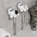 Toothbrush holder Mickey Palm cute bathroom towel suction cup multi-function hook traceless hook data cable winder - Image 2