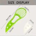 Multifunctional 3 in 1 Avocado Slicer, Outdoor Home Kitchen Camping Accessories Tools - Image 3