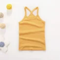 Hot Summer Cotton Girls Vest Sleeveless Solid Color T-shirts Tees Kids Children Tops Baby Girl Casual Clothes Tshirt 2-12 Years - Image 5