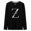 Men's Long Sleeve T-Shirt New Spring Autumn Trendy Base Layer Top Loose Fit Sweatshirt For Casual Wear - Image 2