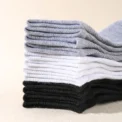 10 pairs/Men's Socks Spring/Summer Thin, Breathable, Soft Polyester Cotton Socks Black Casual Business Ankle Socks Boat Socks Si - AliExpress 200574005 - Image 5