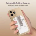 Mobile Phone Stand Desktop Support Stand Rotatable Folding Phone Stand Ipad Support Stand Alloy Metal Portable Lifting Stand - - Image 3