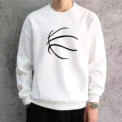 High Quality Jogging Daily Hot Sales Men's Sweatshirts Print O-Neck Long Sleeves Casual Man Popular Top Sports Clothing Pullover