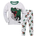 Boys Pajamas Kids Long Sleeve Top and Pants Sleepwear Set for Boys 2-9 Years