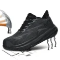 NEW Lightweight Safety Shoes Men Steel Toe Sneakers Anti-puncture Proof Breathable Work Safety Boots Man Comfortable Work Shoes - Image 4
