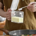 Multifunctional Stackable Kitchen Seasoning Container, Push-on Lid with Visible Sealing Lid Thickened Seasoning Container - - Image 3