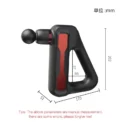Electric Fascia Gun 32 Level Body Deep Tissue Muscle Massage Gun Relaxation Shoulder Back Arm and Leg Muscles Massage Machine - Image 6