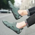 British Men's Business Soft Soled Spring Summer Casual Loafers Fashion Trends High-quality Luxury Multifunctional Slip on Shoes - AliExpress 32