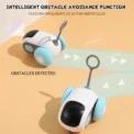 Smart Cat Toy Car Interactive Cat Toy Ball Automatic Rolling Remote Control Toy Car Indoor Cat Accessories Pet Kitten Supplies - Image 4