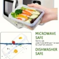 12pcs multifunctional food plastic storage boxes with lid picnic lunch box suitable for kitchen organization school storage - Image 3