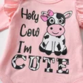3Pcs Newborn Infant Baby Girls Cute Printed Clothes Set Long Sleeve Romper Top and Flared Pants Headband Spring Autumn Outfits - Image 3