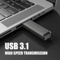 Lenovo 64TB U Disk Mini Pen Drive USB Memory New USB Flash Drives 2TB TYPE C High Speed Usb 3.1 Waterproof Pendrive Metallic - Image 6