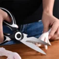 Multi Functional Stainless Steel Household Kitchen Scissors For Cutting Vegetables, Chicken Bones, Fish, And Other Tools - Image 6