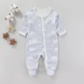 Newborn Baby Clothes New Autumn Baby Bodysuit Summer Girl Romper Soft Boys Jumpsuit Children's Clothes 0 to 9 Months - Image 2