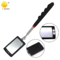 Telescoping Flexible Head Inspection Mirror Car Bottom With Light Adjustable Detection Mirror Magnification Inspection Mirror