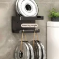 Easy-Install Toilet Paper Holder - Wall-Mounted, No-Punch, Roll Organizer - Bathroom Storage Accessory - Image 5