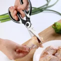 Multi Functional Stainless Steel Household Kitchen Scissors For Cutting Vegetables, Chicken Bones, Fish, And Other Tools - Image 4
