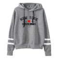 Hoodies Womens Sweatshirts Print Daily Versatile Pullovers Stripe Jogging Sports Clothing Casual Street Woman Hooded Tops - Image 5