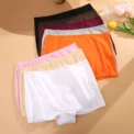 4PCS Women's Panties Cotton Seamless Sports Boxers Underwear Female Solid Color Briefs Cozy Lingerie Intimate Underpants XS-XL - Image 5