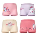 1/4/8/12 Pcs Children Girls Panties Sets Cotton Pretty Cute Cartoon Unicorn Print Child Underwear for Girl Kid Boxer Breathable - Image 2