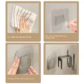 Bathroom Slipper Rack Slippers Hanging Shelf Storage Organizer Multifunctional Toilet Shoes Rack Simple Bathroom Storage Hook - Image 5