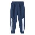 1/3 Pcs Children's Waffle Solid Color Sports Pants Boys Casual Joker Harun Pants Elastic Waist Running Pants Girls Fashion Pants - Image 3